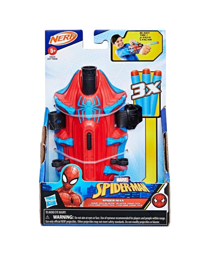Spider-Man - Nerf Lançador Thwip-Tech Spider-Man