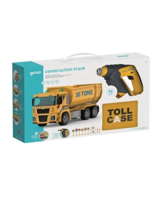 Set Montagem Camião Construção 96 Peças Giros