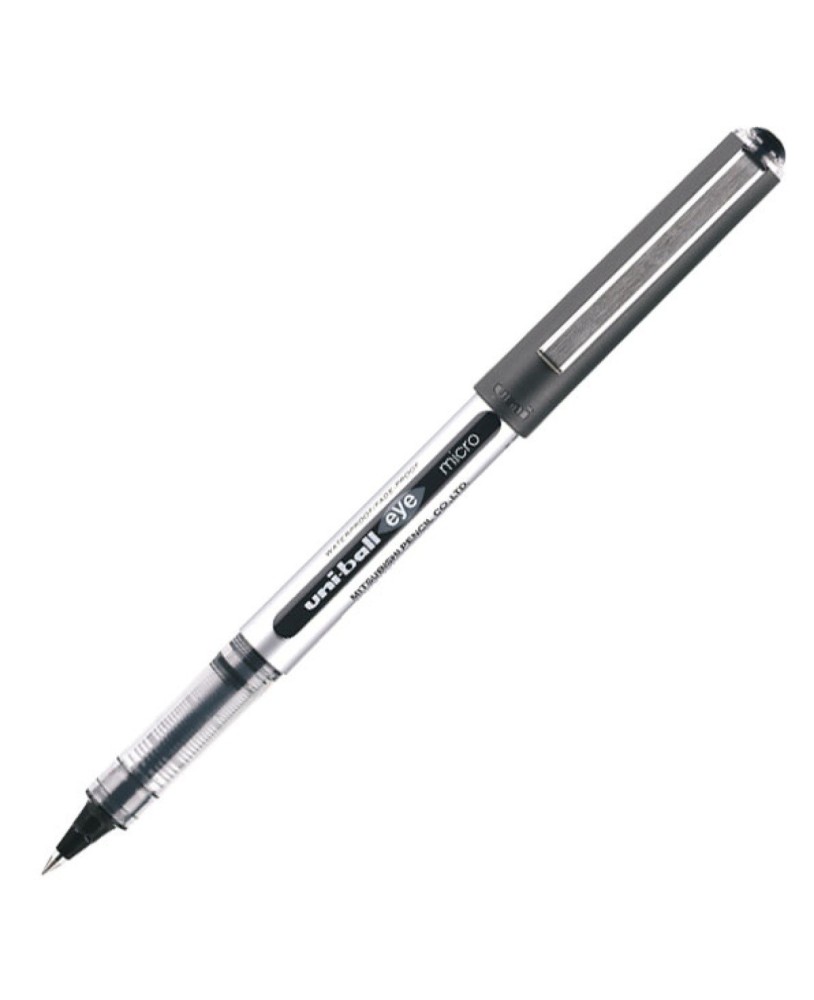 Marcador Roller Uni-Ball Eye Micro UB-150 0,5mm Preto