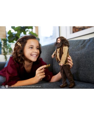 Boneco colecionável detalhado de Rúbeo Hagrid de Harry Potter