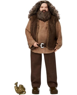 Boneco colecionável detalhado de Rúbeo Hagrid de Harry Potter