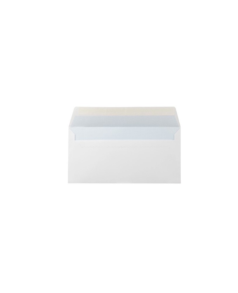 Envelope Branco 110x220 mm Tira de Silicone